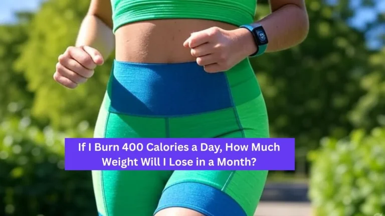 If I Burn 400 Calories a Day, How Much Weight Will I Lose in a Month